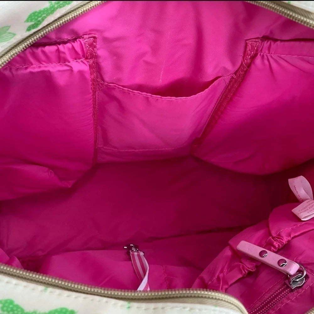 Pink Lining Mama Et Bebe Green Dragonflies Diaper